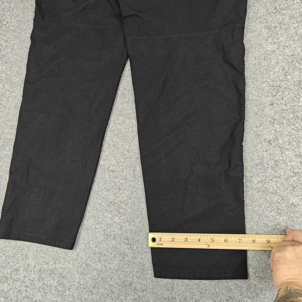 Lululemon‎ Pants Mens 40 Black Slim Fit Stretch Khaki Chino Pockets Casual
